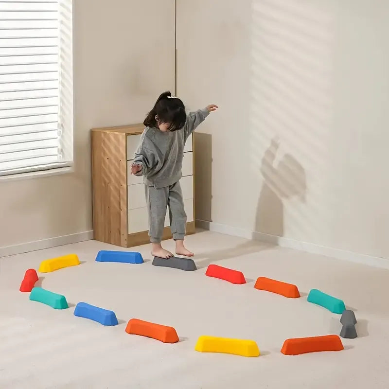 Colorful Kids Balance Block Set