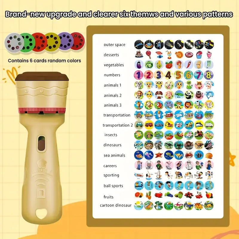 Interactive Kids Projection Learning Toy