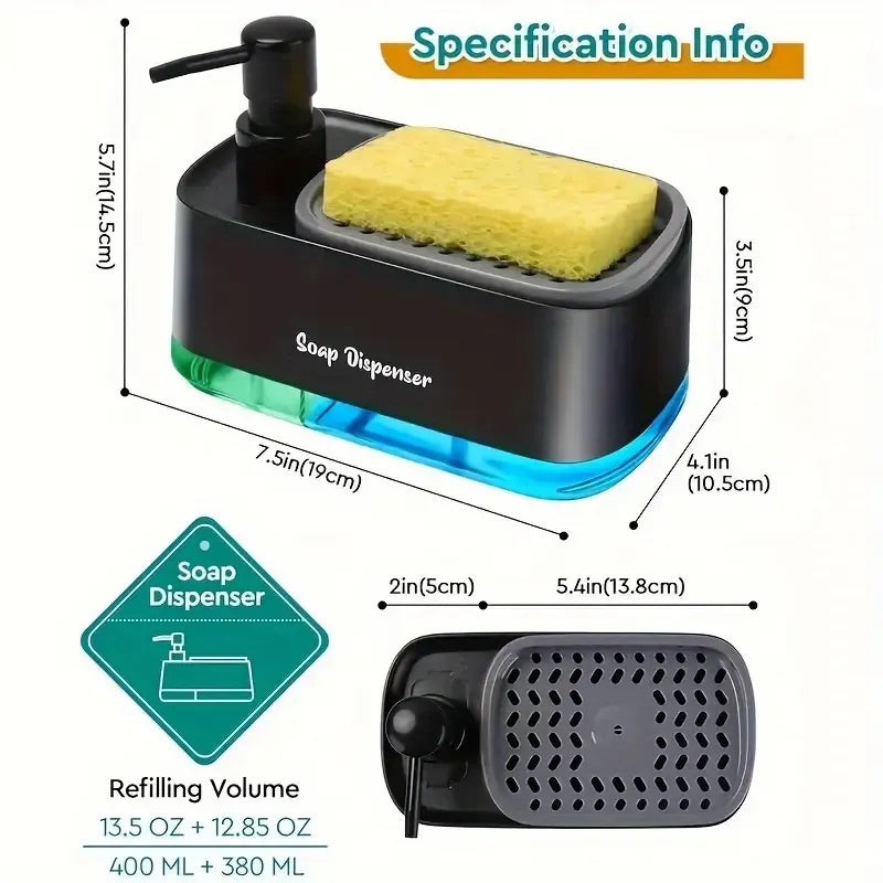 Multi-Use Soap Dispenser Set