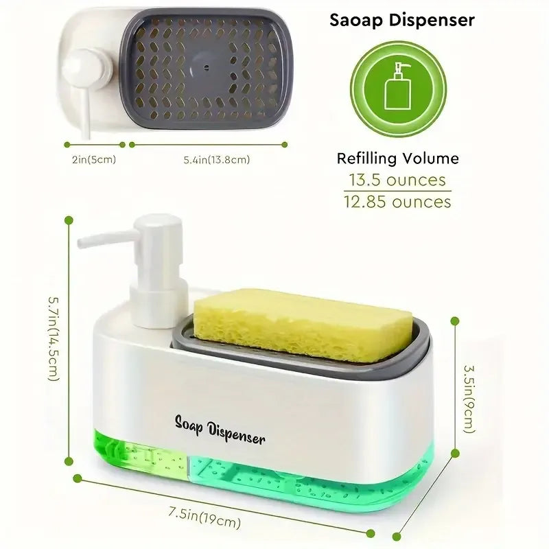 Multi-Use Soap Dispenser Set