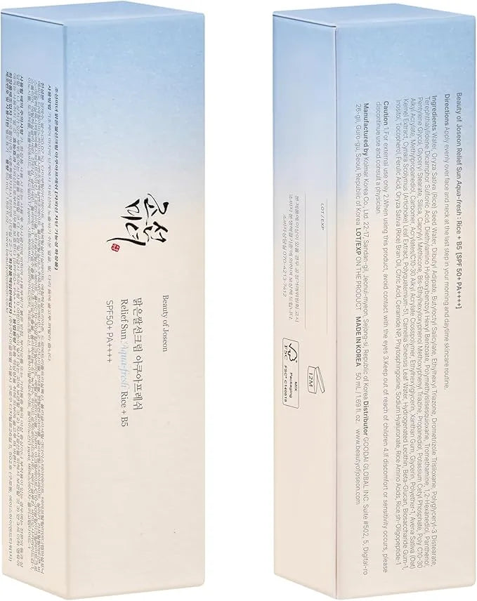 Relief Sun Aqua Sunscreen Ask ChatGPT