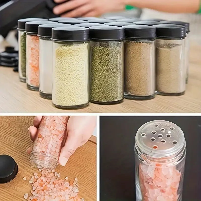 Rotating Spice Jar Set