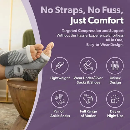 Ankle & Arch Brace Socks