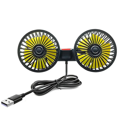 Dual Car Cooling Fan