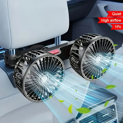 Dual Car Cooling Fan