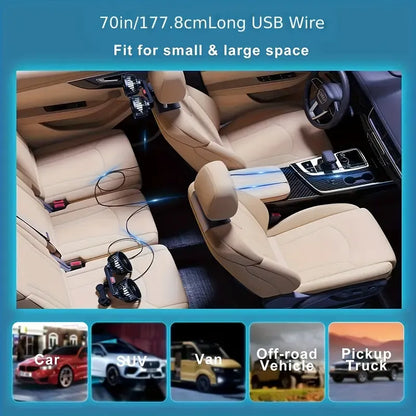 Dual Car Cooling Fan