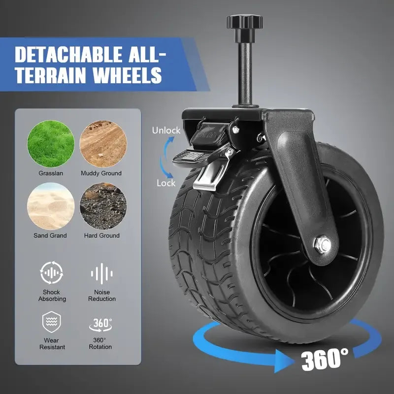 Heavy-Duty Utility Cart – Portable & Durable