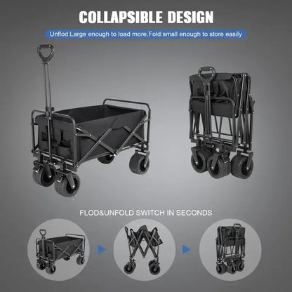 Heavy-Duty Utility Cart – Portable & Durable