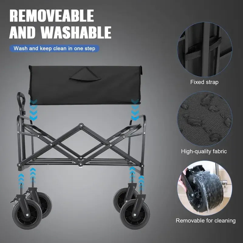 Heavy-Duty Utility Cart – Portable & Durable