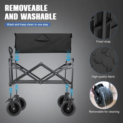 Heavy-Duty Utility Cart – Portable & Durable