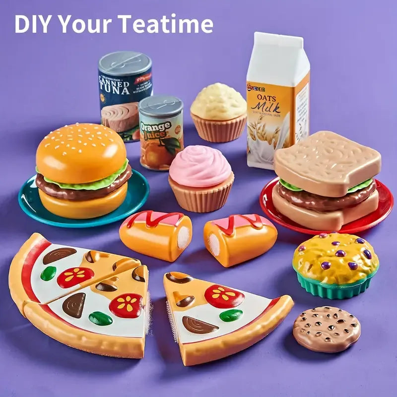 Kids Kitchen Cutting Toy Set