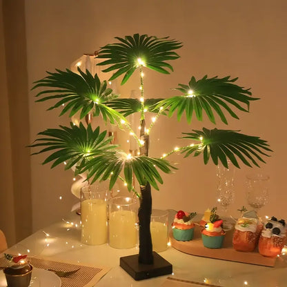 LED Palm Tree Table Lamp