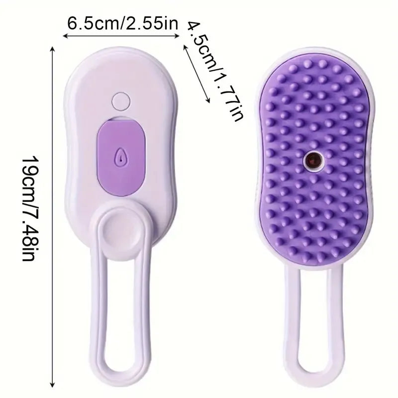 Pet Brush with Steam