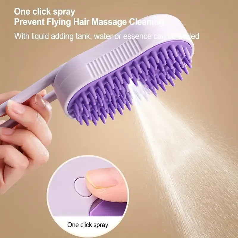 Pet Brush with Steam