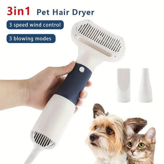 🐾 Pet Grooming Dryer & Brush     Ask ChatGPT