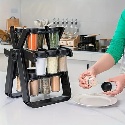 Rotating Spice Jar Set
