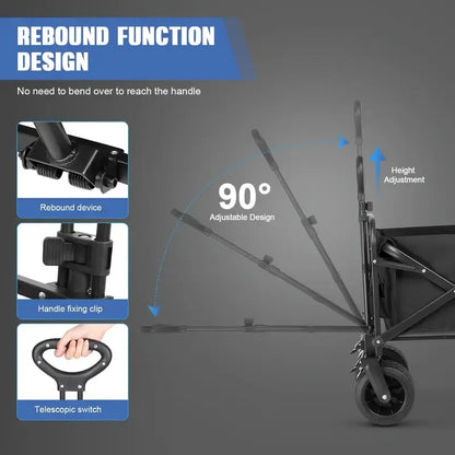 Heavy-Duty Utility Cart – Portable & Durable