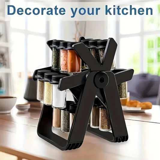 Rotating Spice Jar Set