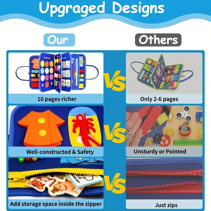 Sensory Busy Board for Kids
